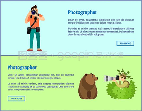 創(chuàng)意營銷 攝影師服務(wù)互聯(lián)網(wǎng)廣告橫幅設(shè)計全解析